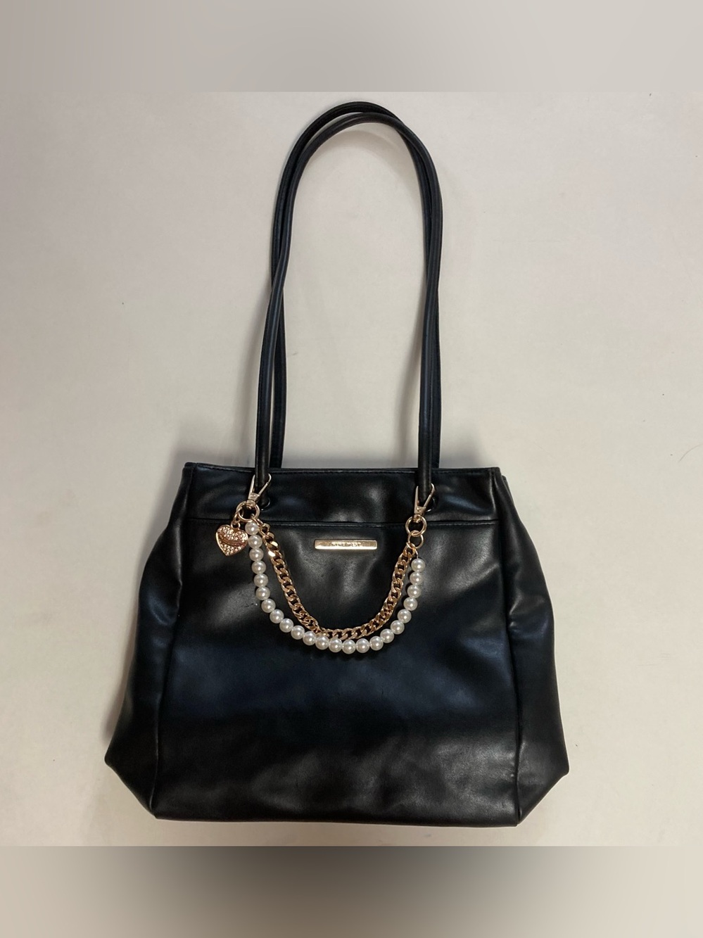 Vintage Nine West North / South Black Tote